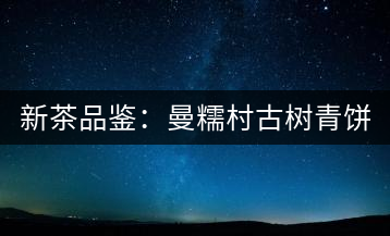 新茶品鑒：曼糯村古樹(shù)青餅2017