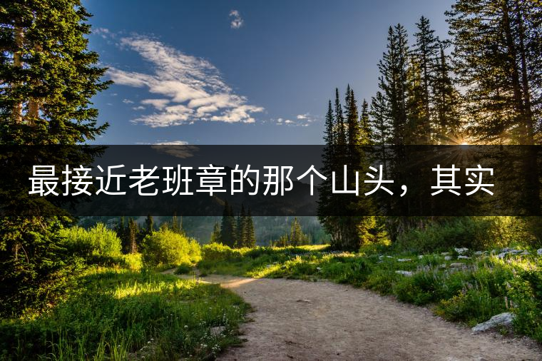 最接近老班章的那個山頭，其實叫做曼新竜