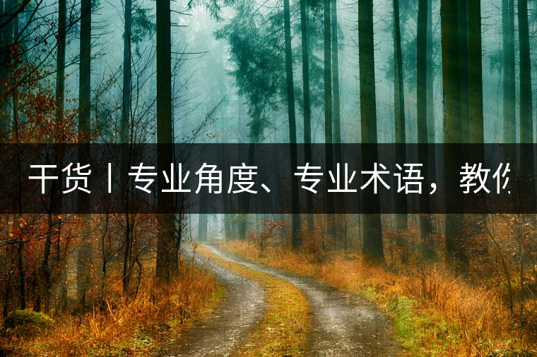 干貨丨專業(yè)角度、專業(yè)術(shù)語(yǔ)，教你評(píng)判茶葉！