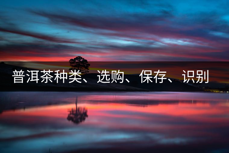 普洱茶種類(lèi)、選購(gòu)、保存、識(shí)別、沖泡