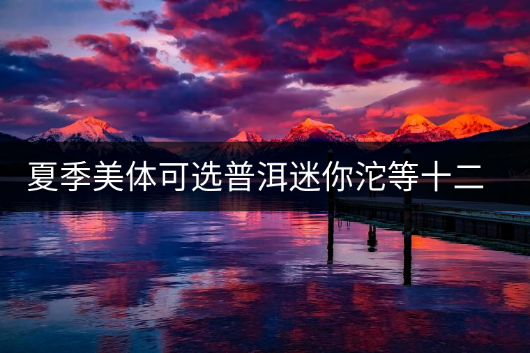 夏季美體可選普洱迷你沱等十二款養(yǎng)顏瘦身茶