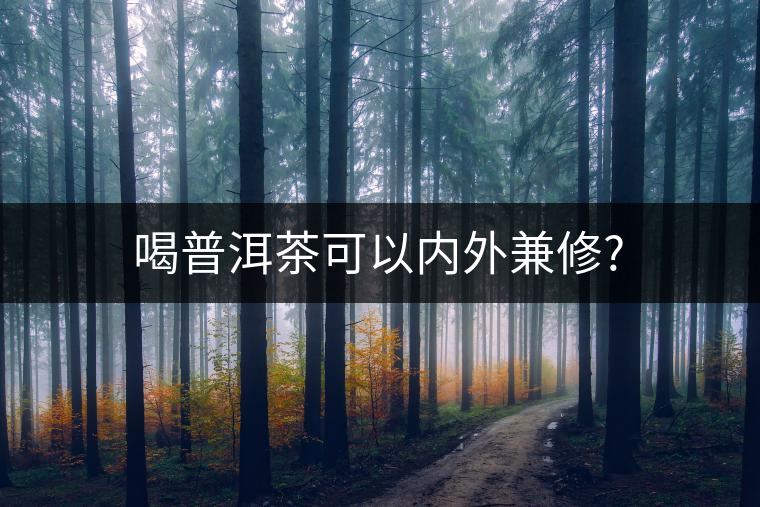 喝普洱茶可以內(nèi)外兼修?
