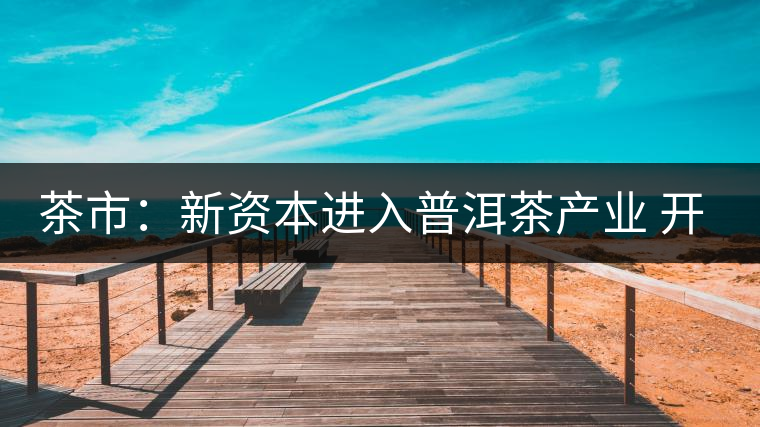 茶市:新資本進(jìn)入普洱茶產(chǎn)業(yè) 開拓大眾消費(fèi)市場是出路 茶市:新資本進(jìn)入普洱茶產(chǎn)業(yè) 開拓大眾消費(fèi)市場是出路