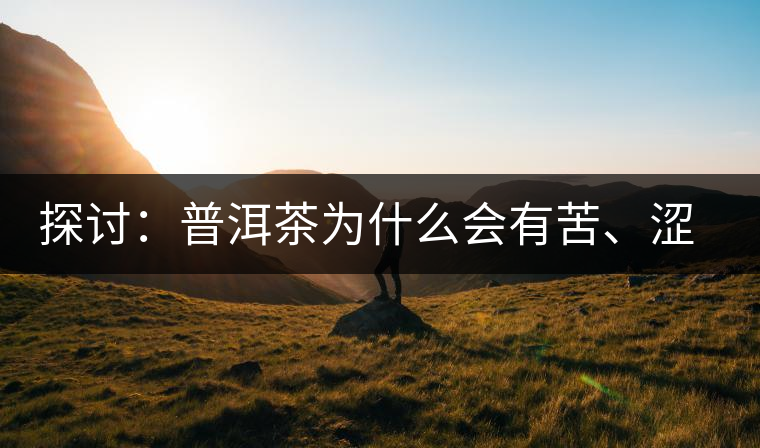 探討：普洱茶為什么會(huì)有苦、澀味兒？