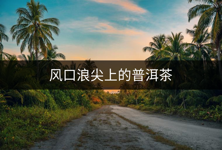 風(fēng)口浪尖上的普洱茶