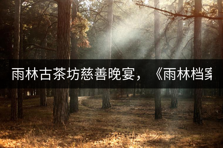 雨林古茶坊慈善晚宴，《雨林檔案·曼松》拍出106萬！