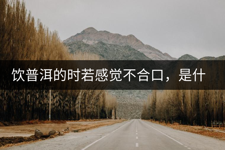 飲普洱的時(shí)若感覺不合口，是什么原呢？