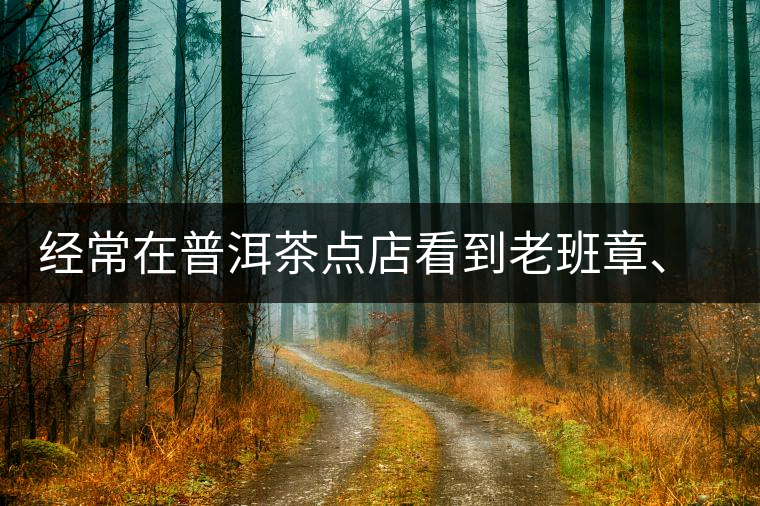 經(jīng)常在普洱茶點(diǎn)店看到老班章、冰島等名氣大的熟茶，它們怎么樣？