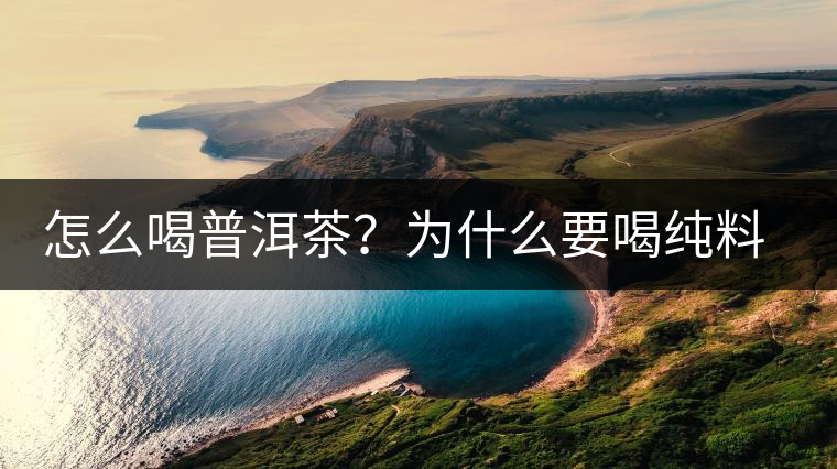 怎么喝普洱茶？為什么要喝純料普洱茶？