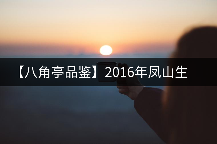 【八角亭品鑒】2016年鳳山生茶 【八角亭品鑒】2016年鳳山生茶