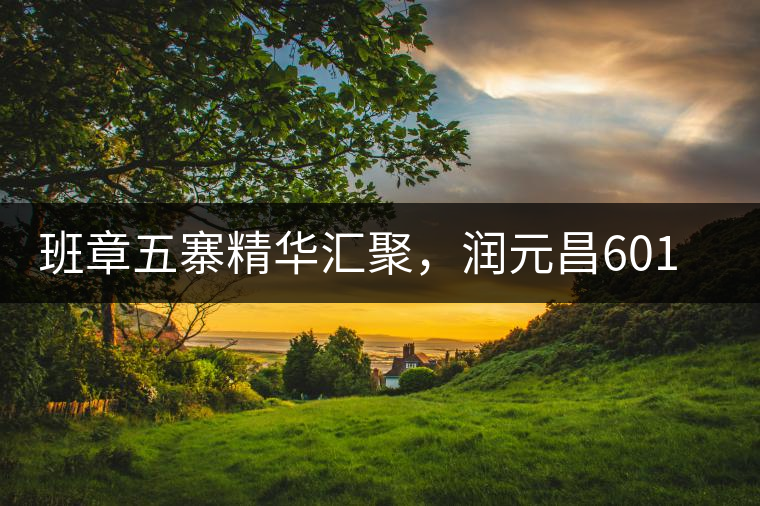 班章五寨精華匯聚，潤元昌601班章之春震撼來襲