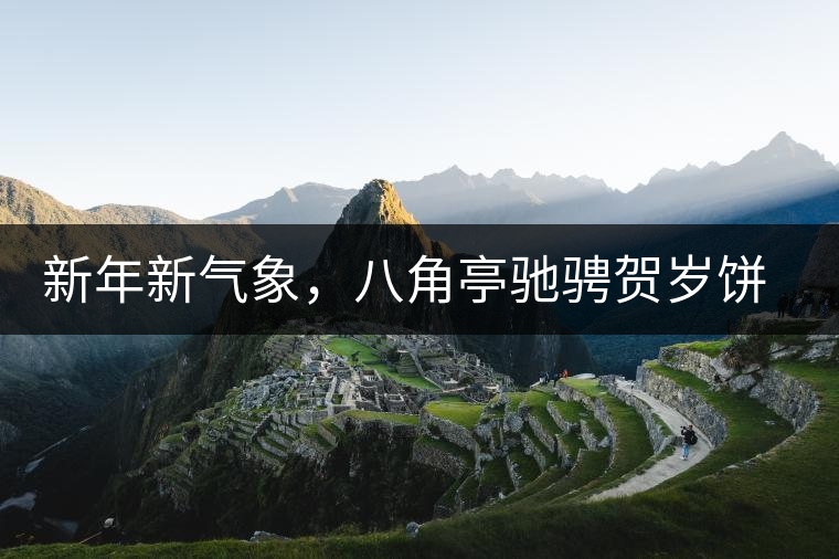 新年新氣象，八角亭馳騁賀歲餅即將上市