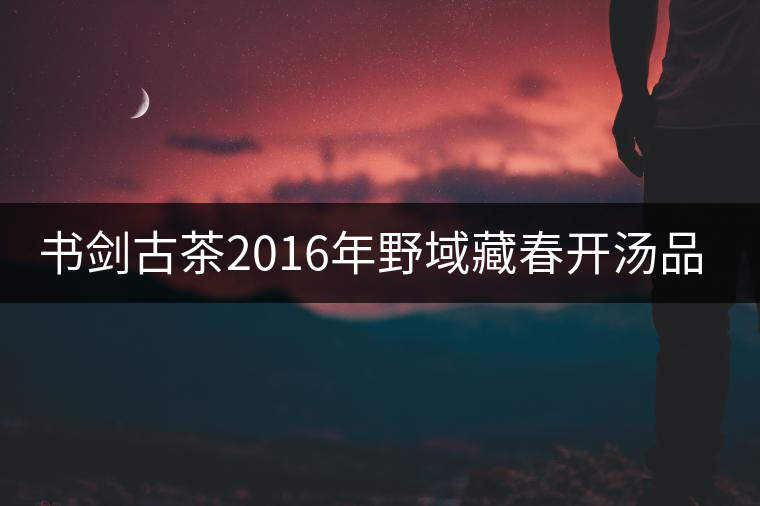 書劍古茶2016年野域藏春開湯品鑒！