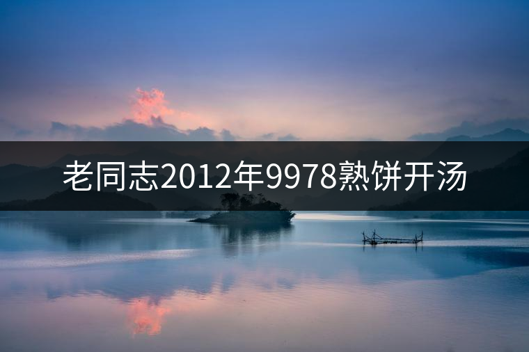 老同志2012年9978熟餅開湯 老同志2012年9978熟餅開湯