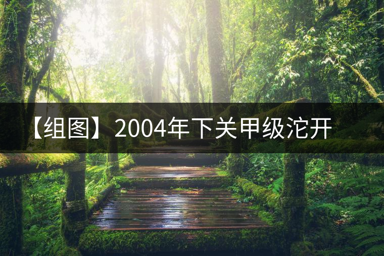【組圖】2004年下關(guān)甲級(jí)沱開(kāi)湯 【組圖】2004年下關(guān)甲級(jí)沱開(kāi)湯
