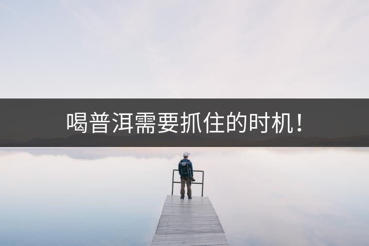 喝普洱需要抓住的時(shí)機(jī)！