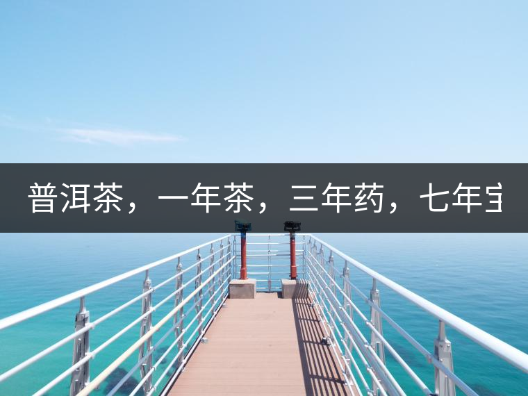 普洱茶，一年茶，三年藥，七年寶2020年為自己存點(diǎn)好茶