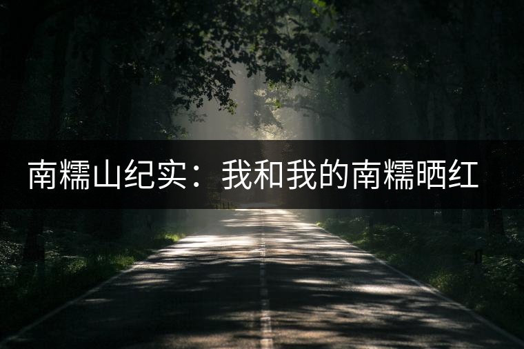 南糯山紀(jì)實(shí):我和我的南糯曬紅茶 南糯山紀(jì)實(shí):我和我的南糯曬紅茶