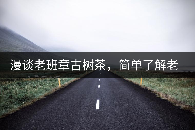 漫談老班章古樹茶，簡單了解老班章普洱茶