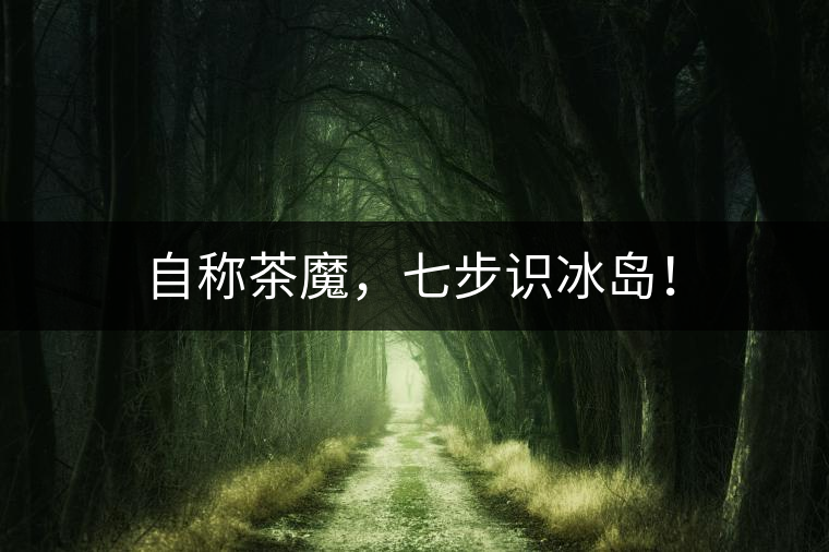 自稱茶魔，七步識(shí)冰島！