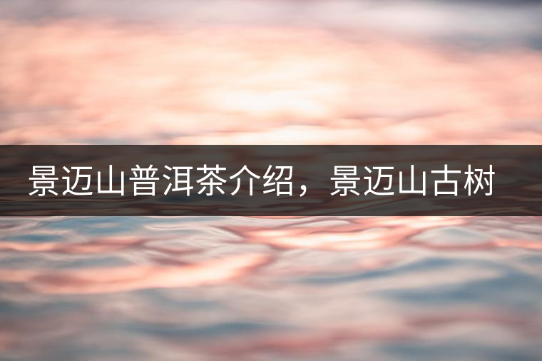 景邁山普洱茶介紹，景邁山古樹茶口感特點(diǎn)