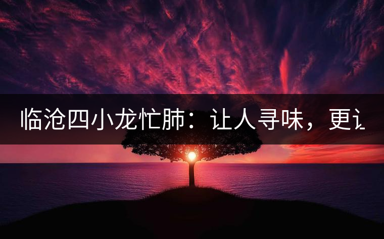 臨滄四小龍忙肺：讓人尋味，更讓人回味！