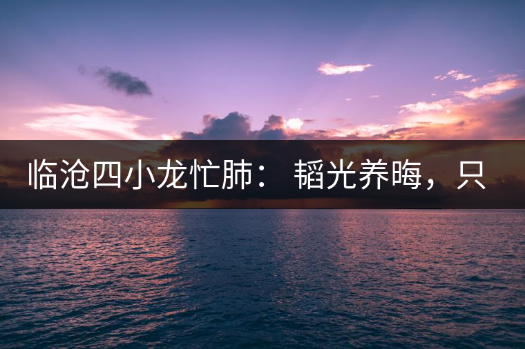 臨滄四小龍忙肺： 韜光養(yǎng)晦，只為綻放！