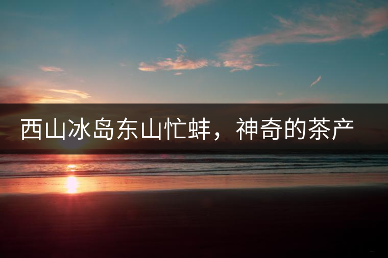西山冰島東山忙蚌，神奇的茶產(chǎn)區(qū)勐庫