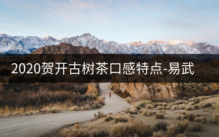 2020賀開古樹茶口感特點-易武中聘號