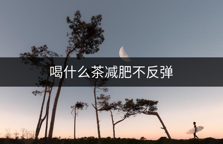 喝什么茶減肥不反彈 喝什么茶減肥不反彈