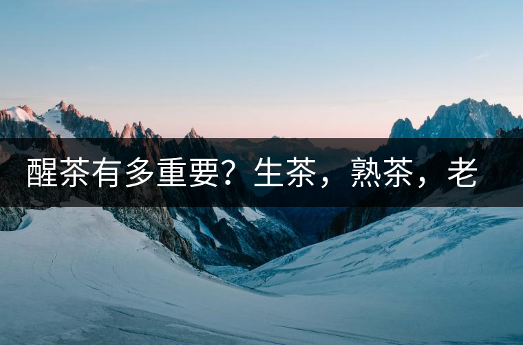 醒茶有多重要？生茶，熟茶，老茶，不同年份的普洱茶怎么醒茶？