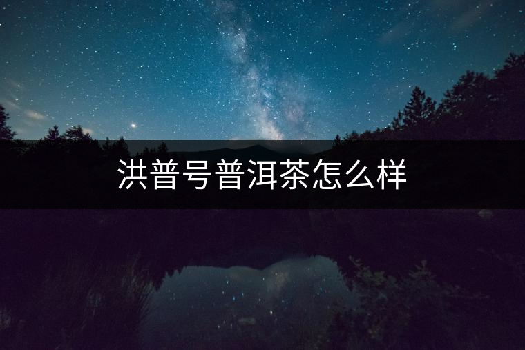 洪普號(hào)普洱茶怎么樣 洪普號(hào)普洱茶怎么樣
