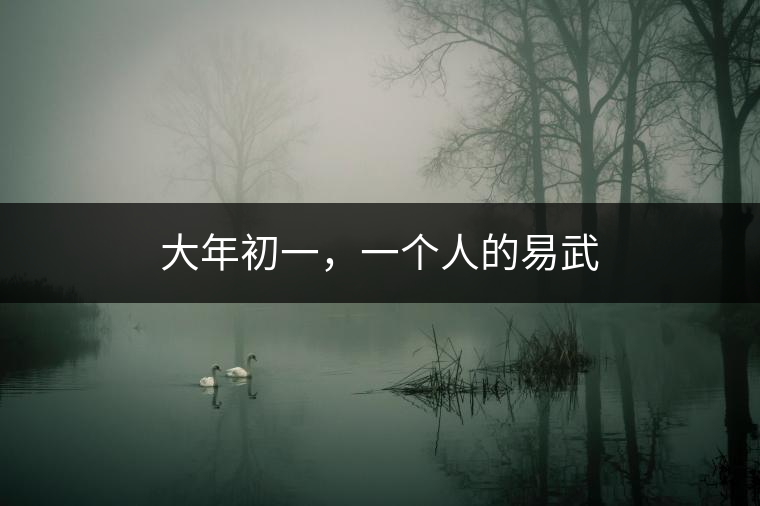 大年初一，一個(gè)人的易武