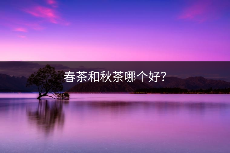 春茶和秋茶哪個(gè)好？